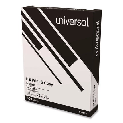 High-Bright Multipurpose Paper, 20 lb Bond Weight, 8.5 x 11, Bright White, 500 Sheets/Ream, 5 Reams/Carton