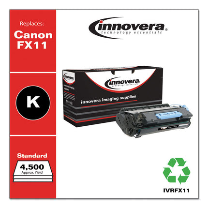 Remanufactured Black Toner, Replacement for FX-11 (1153B001AA), 4,500 Page-Yield