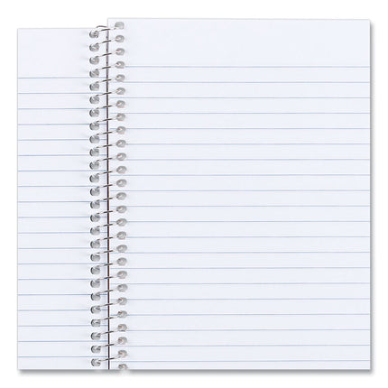 Single-Subject Wirebound Notebooks, Medium/College Rule, Blue Kolor Kraft Front Cover, (80) 7.75 x 5 Sheets