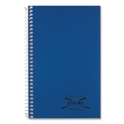 Single-Subject Wirebound Notebooks, Medium/College Rule, Blue Kolor Kraft Front Cover, (80) 7.75 x 5 Sheets