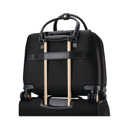 Mobile Solution Mobile Office Case, Fits Devices Up to 15.6", Nylon, 16.5 x 7 x 15.5, Black