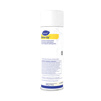 Shine-Uptm/mc Multi-Surface Foaming Polish, Lemon Scent, 15 Oz Aerosol Spray, 12/carton