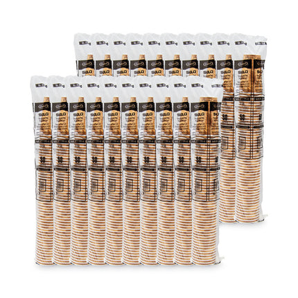 Mistique Hot Paper Cups, 16 oz, Mistique Design, 50/Sleeve, 20 Sleeves/Carton