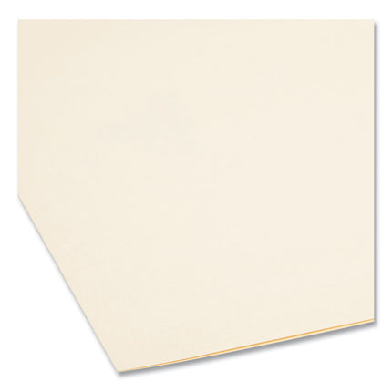 Manila Fastener Folders with SafeSHIELD Coated Fasteners, 0.75" Expansion, 2 Fasteners, Letter Size, Manila Exterior, 50/Box
