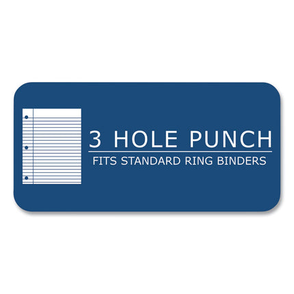 Subject Wirebound Promotional Notebook, 1-Subject, Wide/Legal Rule, Assorted Cover Colors, (70) 10.5 x 8 Sheets, 24/Carton