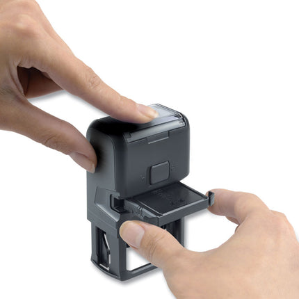 T4727 Printy Replacement Pad for Trodat Self-Inking Stamps, 1.63" x 2.5", Black