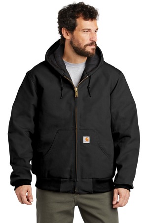 Carhartt  ®  Quilted-Flannel-Lined Duck Active Jac. CTSJ140