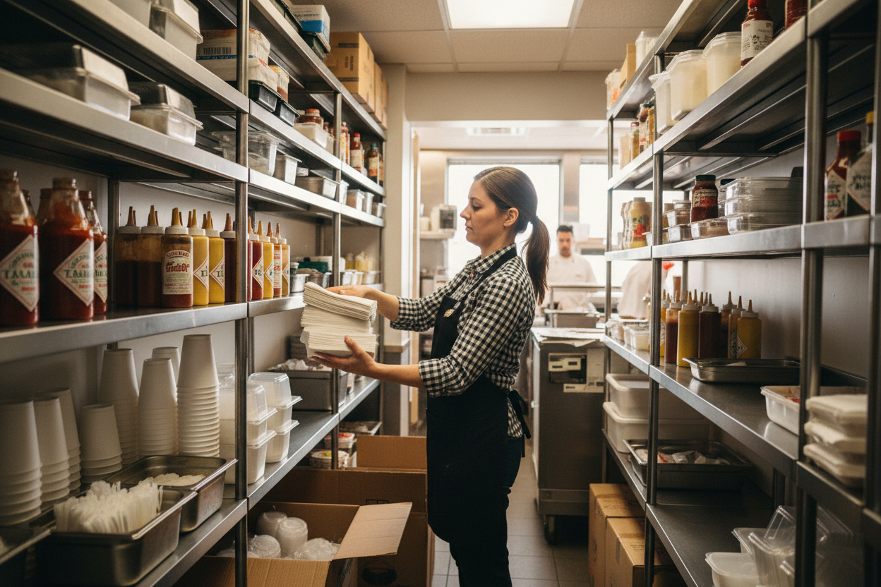 Don't Let Essential Supplies Run Low: End-of-Month Food Service Stock-Up Guide