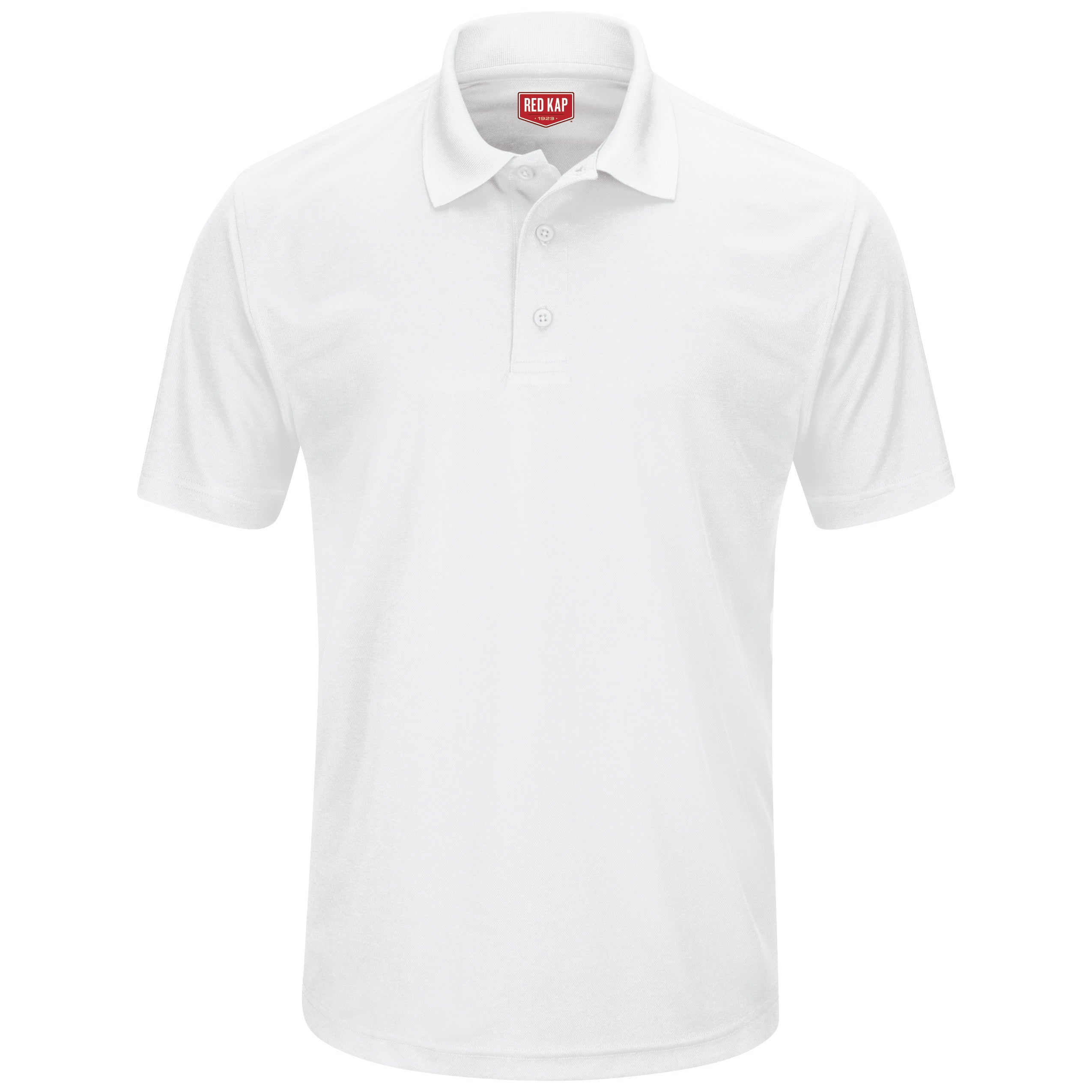 Red Kap® Men's Short Sleeve Performance Knit® Pocketless Core Polo / SK96WH