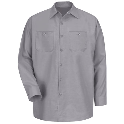 Red Kap® Men's Long Sleeve Industrial Work Shirt / SP14SV