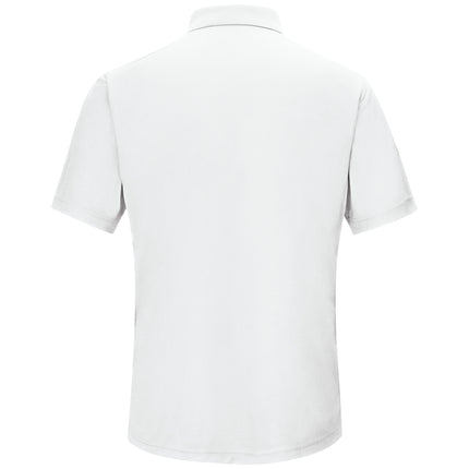 Red Kap® Men's Short Sleeve Performance Knit® Gripper-Front Polo / SK74WH