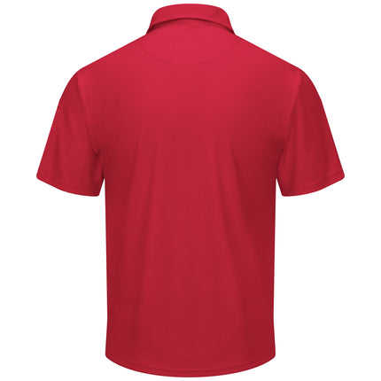 Red Kap® Men's Short Sleeve Performance Knit® Flex Series Pro Polo / SK90RD