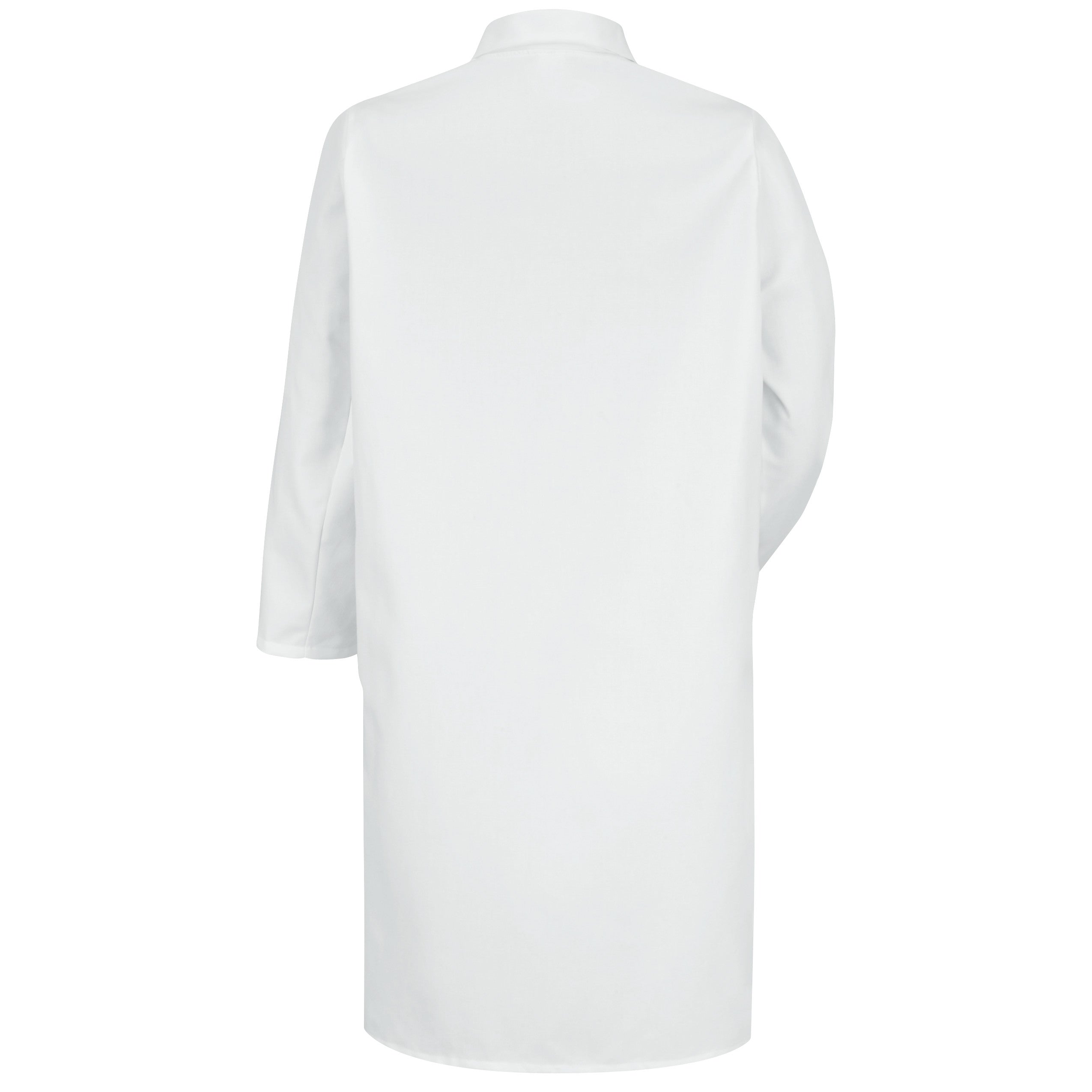 Red Kap® Gripper-Front Butcher Frock without Pockets / 4006WH