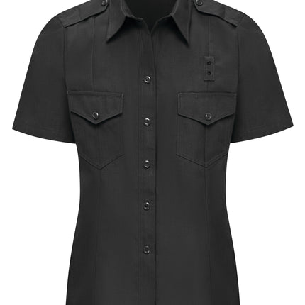 Workrite® Fire Service Women's Short Sleeve Classic Fire Chief Shirt / FSC3BK