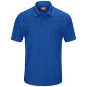 Red Kap® Men's Short Sleeve Performance Knit® Pocketless Core Polo / SK96RB