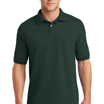 Hanes ® EcoSmart ® - 5.2-Ounce Jersey Knit Sport Shirt. 054X