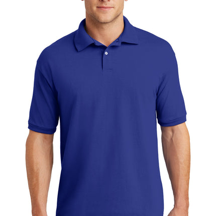 Hanes ® EcoSmart ® - 5.2-Ounce Jersey Knit Sport Shirt. 054X