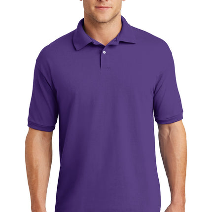 Hanes ® EcoSmart ® - 5.2-Ounce Jersey Knit Sport Shirt. 054X