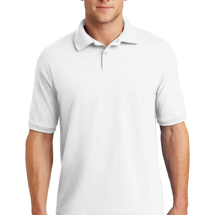 Hanes ® EcoSmart ® - 5.2-Ounce Jersey Knit Sport Shirt. 054X