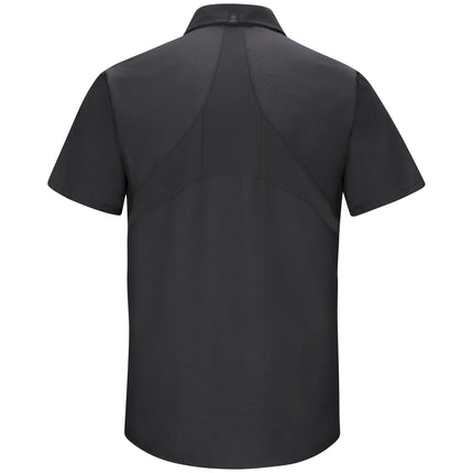 Red Kap® Men's Short Sleeve Work Shirt with MIMIX® / SX20BK