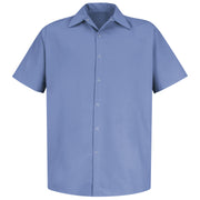 Red Kap® Men's Short Sleeve Specialized Pocketless Work Shirt / SP26LB