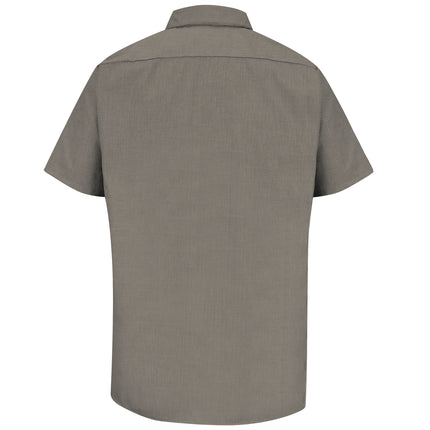 Red Kap® Men's Short Sleeve Microcheck Uniform Shirt / SP20KB