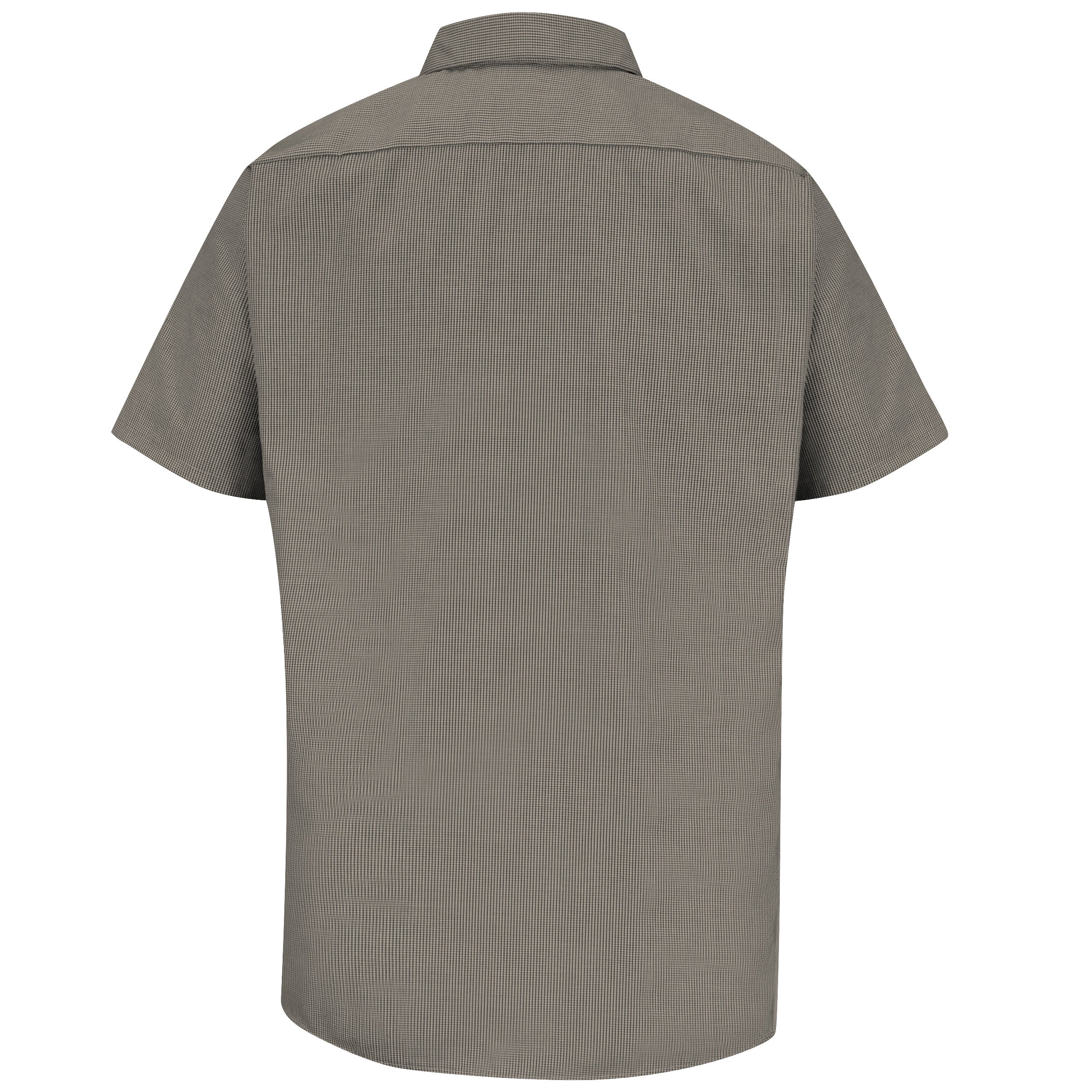 Red Kap® Men's Short Sleeve Microcheck Uniform Shirt / SP20KB