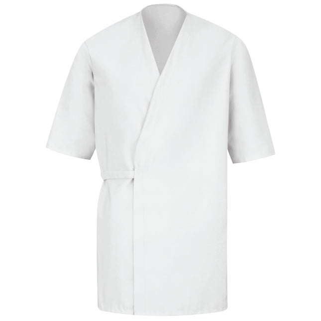 Red Kap® Collarless Butcher Wrap / WP18WH