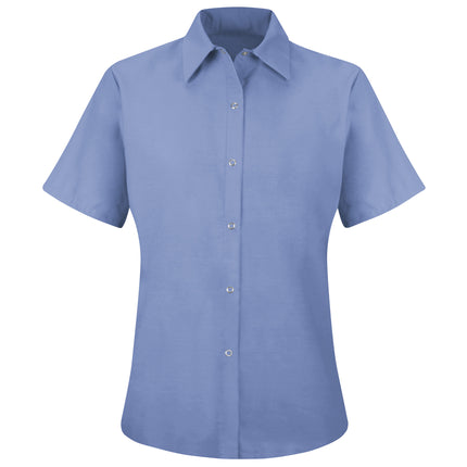 Red Kap® Women's Short Sleeve Specialized Pocketless Work Shirt / SP25LB