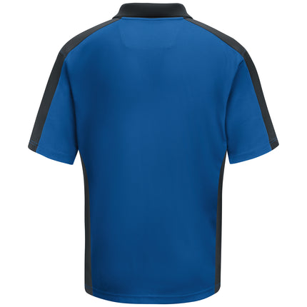 Red Kap® Men's Short Sleeve Performance Knit® Two-Tone Polo / SK54YC