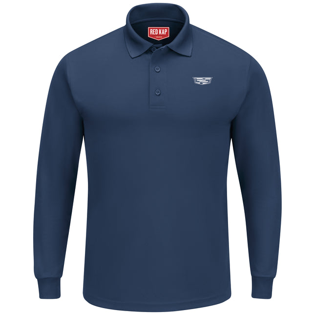 Red Kap® Cadillac® Men's Performance Knit Long Sleeve Core Polo / SK6CNV