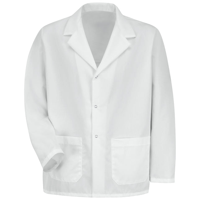 Red Kap® Men's Specialized Lapel Counter Coat / KP16WH