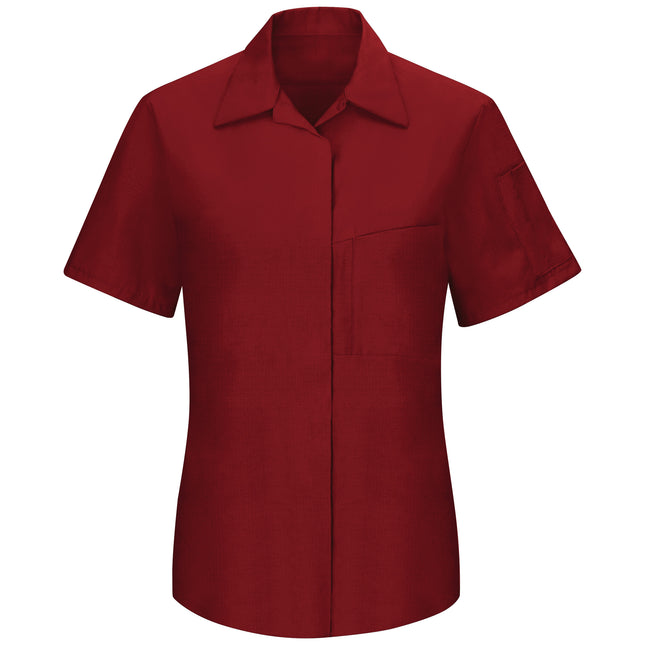 Red Kap® Women's Short Sleeve Performance Plus Shop Shirt with OilBlok Technology / SY41FC