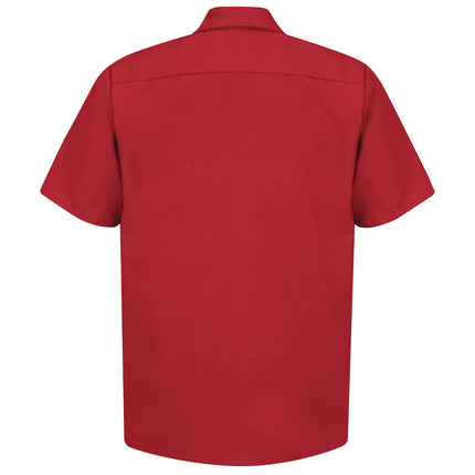 Red Kap® Men's Short Sleeve Industrial Work Shirt / SP24RD