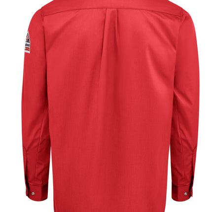 Bulwark® iQ Series® Men's Midweight Comfort Snap-Front Woven Shirt / QS28RD