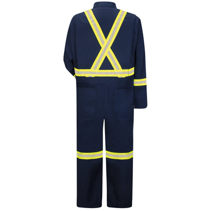 Red Kap® Enhanced Visibility Zip Front Coverall / CT5CNV