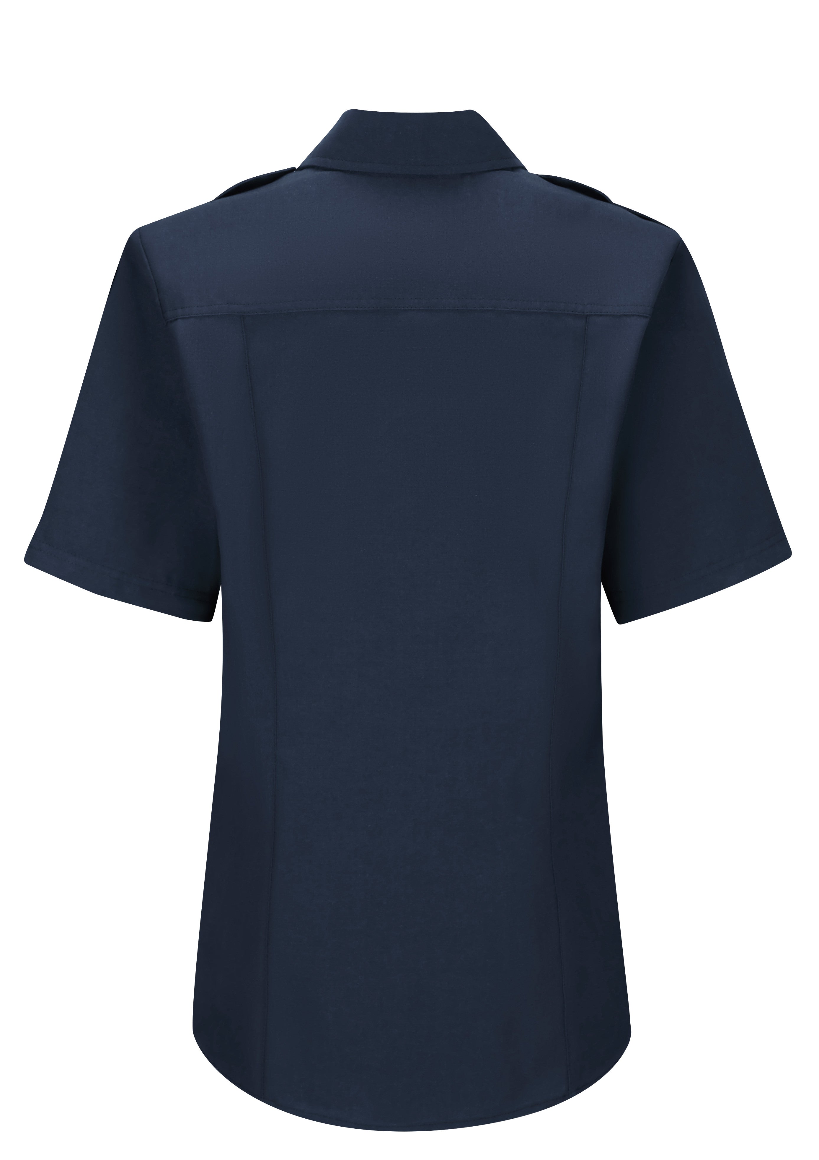 Workrite® Fire Service Women's Non-FR 100% Cotton Classic Short Sleeve Fire Chief Shirt / FCS3NV