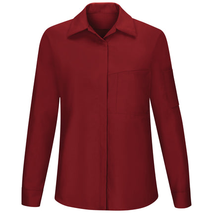 Red Kap® Women's Long Sleeve Performance Plus Shop Shirt with OilBlok Technology / SY31FC
