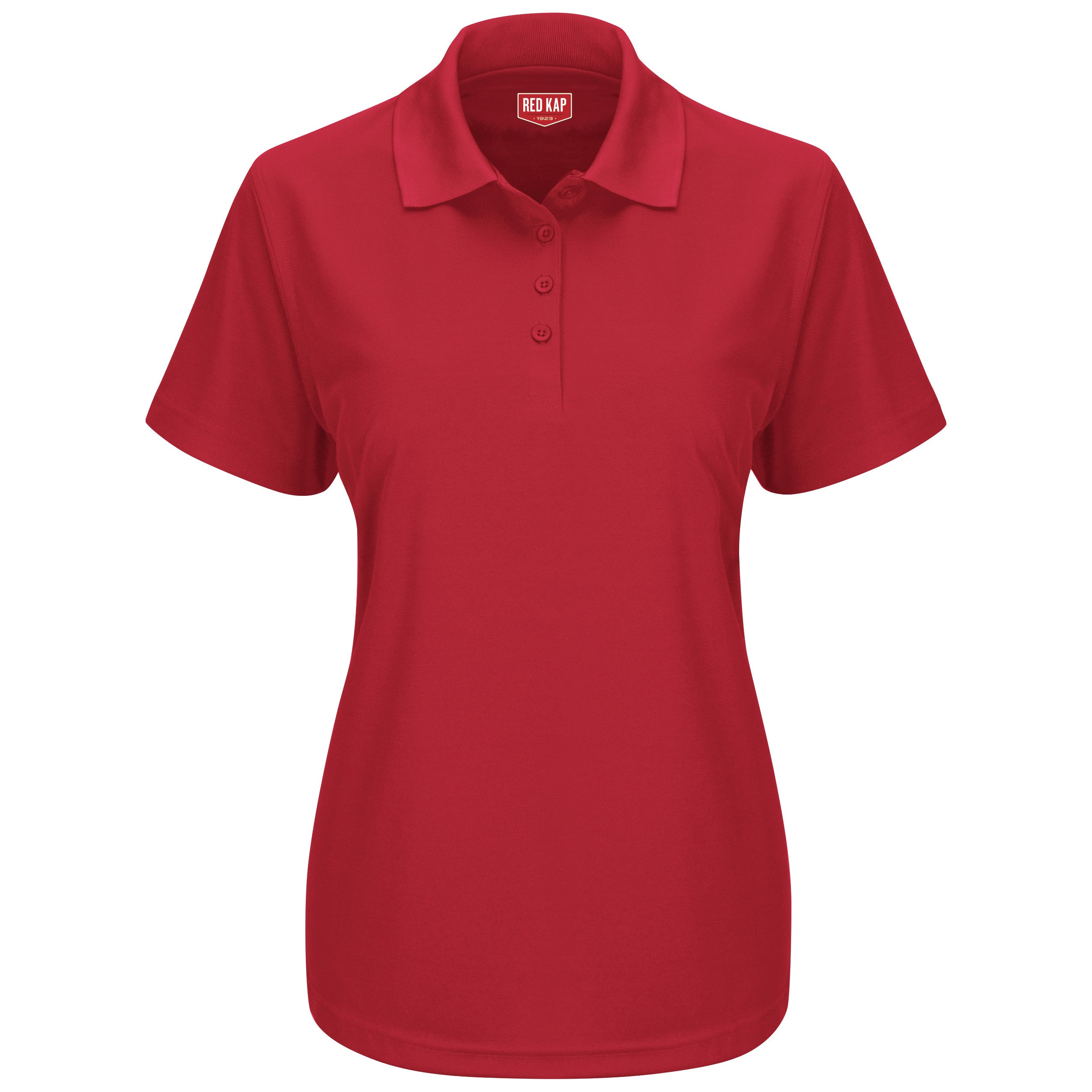 Red Kap® Women's Short Sleeve Performance Knit® Pocketless Core Polo / SK97RD
