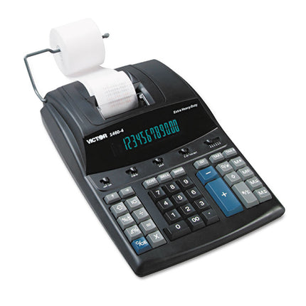 1460-4 Extra Heavy-Duty Printing Calculator, Black/red Print, 4.6 Lines/sec