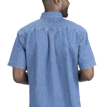 EDWARDS DENIM MIDWEIGHT SHORT SLEEVE SHIRT