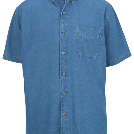 EDWARDS DENIM MIDWEIGHT SHORT SLEEVE SHIRT