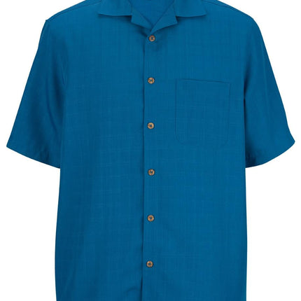 EDWARDS JACQUARD BATISTE CAMP SHIRT
