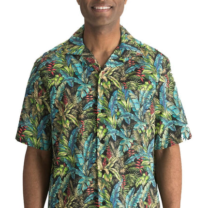 EDWARDS TROPICAL LEAF CAMP SHIRT