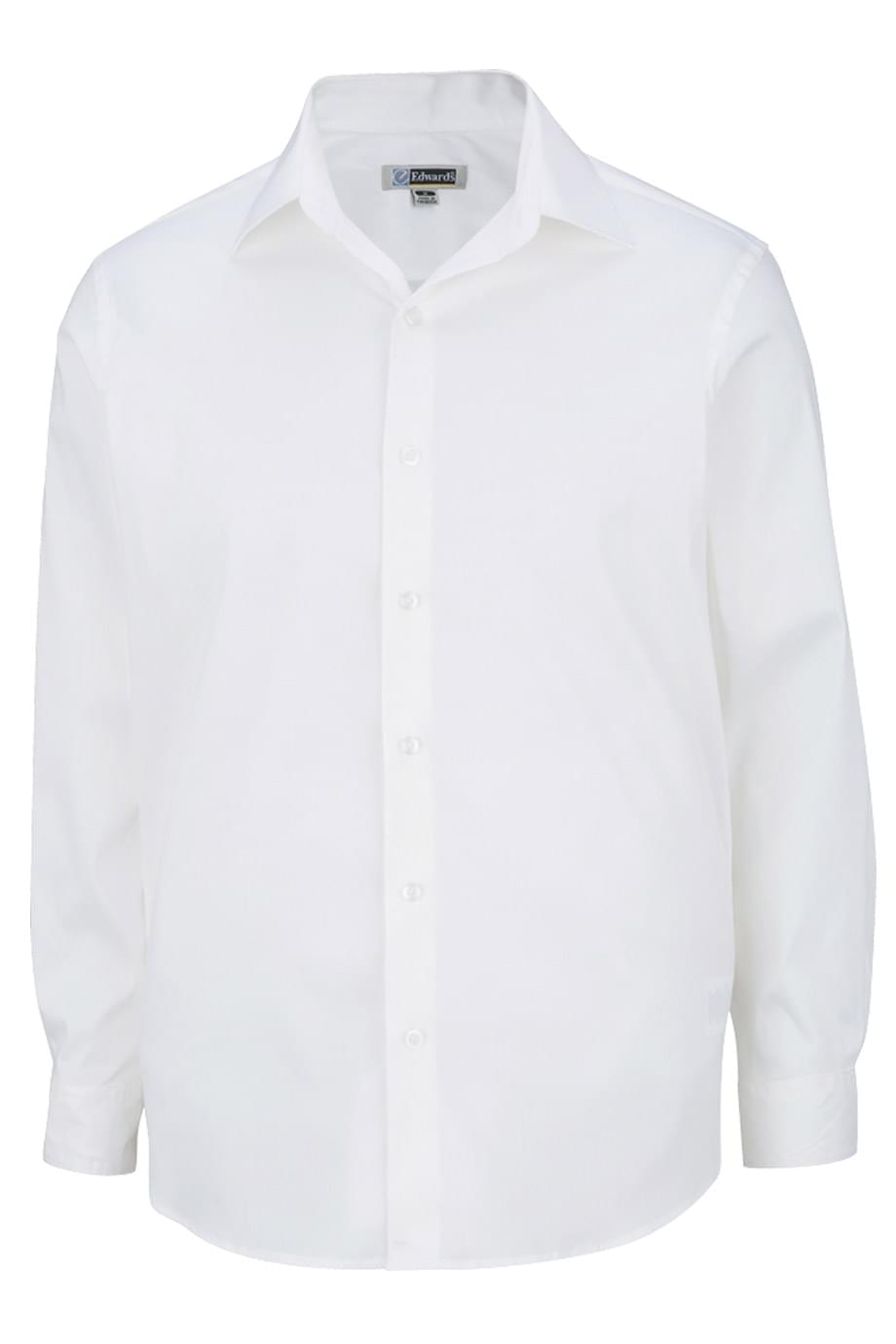 EDWARDS MENS SPREAD COLLAR DRESS SHIRT