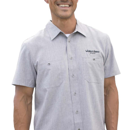 EDWARDS MELANGE CAMP SHIRT