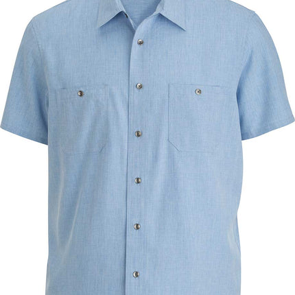 EDWARDS MELANGE CAMP SHIRT