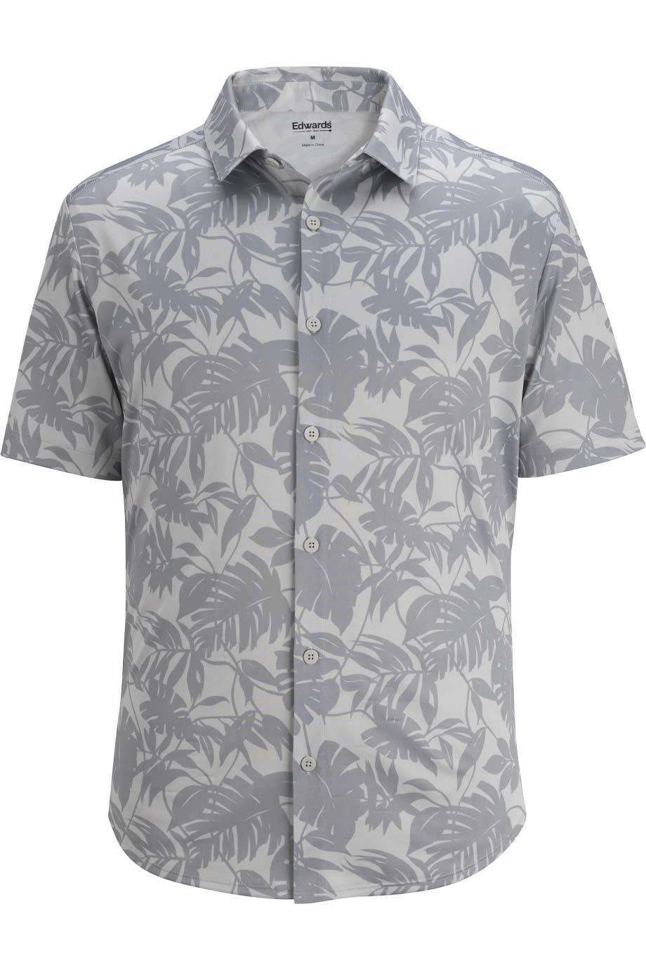 EDWARDS MINI PIQUE UNISEX CAMP SHIRT