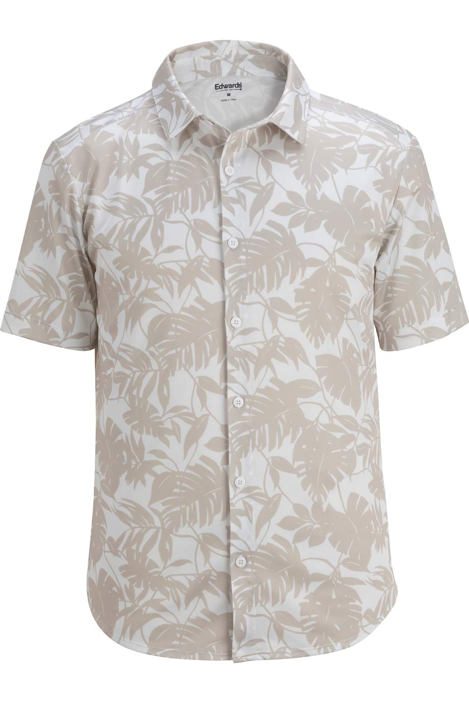 EDWARDS MINI PIQUE UNISEX CAMP SHIRT