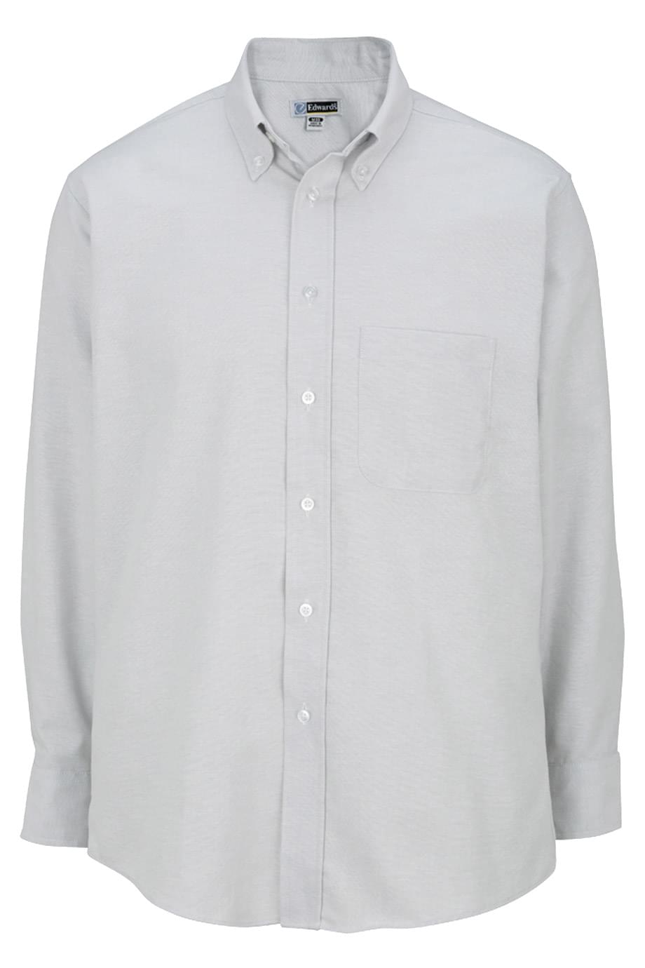 EDWARDS EASY CARE OXFORD LONG SLEEVE MENS SHIRT